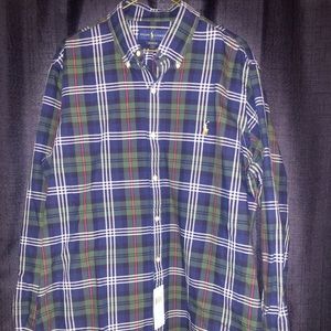 Ralph Lauren Classic Fit Long Sleeve Shirt- NWT